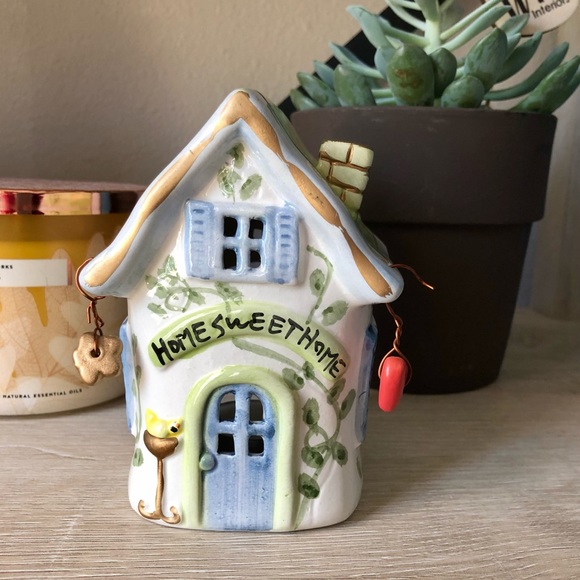 Home Sweet Home Tea Light Candle Holder Accent Decor